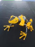 Beeld, frog handpainted - 18 cm - Brons, Antiek en Kunst