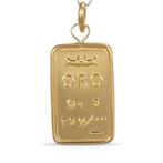 Hanger - 18 karaat Geel goud, Witgoud, Sleutelhanger