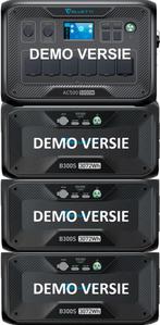 Bluetti AC500 DEMO + 3x B300S batterijen, Audio, Tv en Foto, Accu's en Batterijen, Nieuw