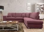Hoekbank Gouda - hoekbanken - Roze, Nieuw, 150 cm of meer, Stof, 250 tot 300 cm