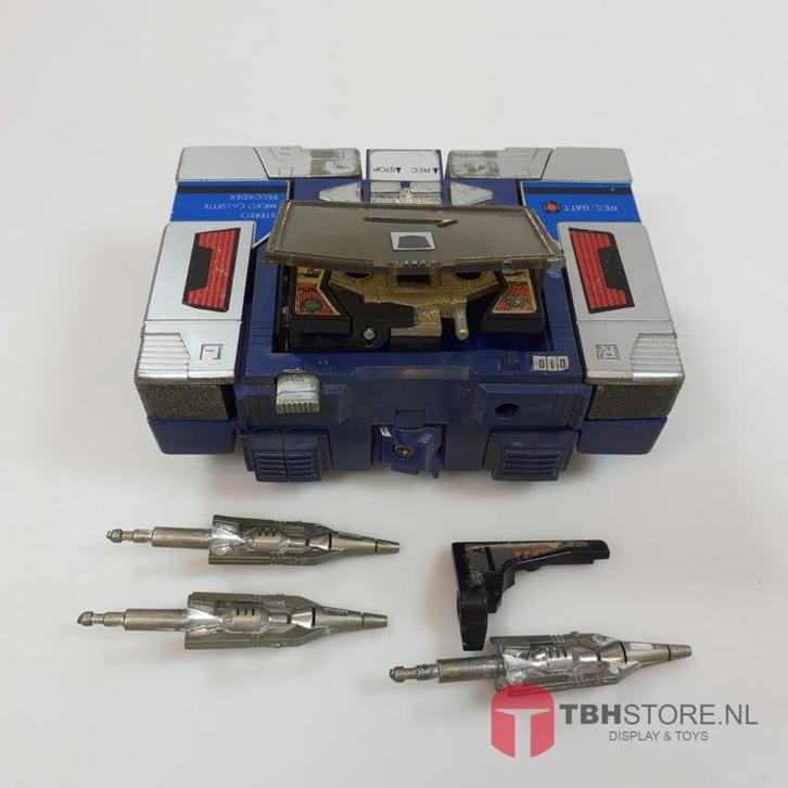 Transformers - G1 Soundwave (99% Compleet) (Toys), Hobby en Vrije tijd, Overige Hobby en Vrije tijd, Zo goed als nieuw, Verzenden