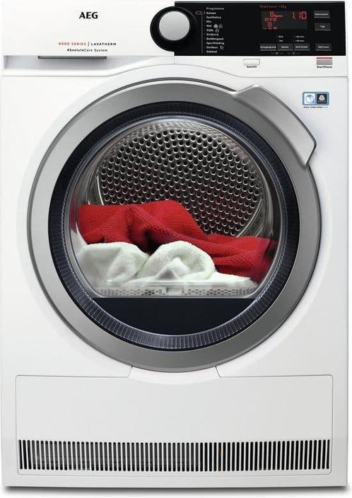 AEG T8DB86ES - 8000 serie - AbsoluteCare - Warmtepompdroger, Witgoed en Apparatuur, Wasdrogers, Zo goed als nieuw, Ophalen of Verzenden