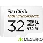 SanDisk High Endurance 32GB MicroSDHC Geheugenkaart, Computers en Software, RAM geheugen, Nieuw, Verzenden