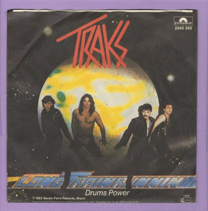 Traks – Long Train Runnin / Drums Power (1-7-Vinyl-Single), Cd's en Dvd's, Vinyl Singles, Ophalen of Verzenden