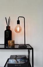 Calex U-Line Tafellamp - Industrieel - E27 Fitting -  Zwart, Huis en Inrichting, Lampen | Tafellampen, Ophalen of Verzenden, Zo goed als nieuw