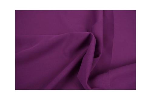 15 meter chiffon stof - Cassis, Hobby en Vrije tijd, Stoffen en Lappen, 120 cm of meer, 200 cm of meer, Paars, Nieuw, Polyester