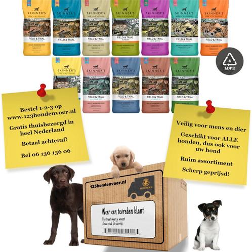 Premium Quality Hondenvoer op natuurlijke basis!, Dieren en Toebehoren, Dierenvoeding, Hond, Ophalen of Verzenden