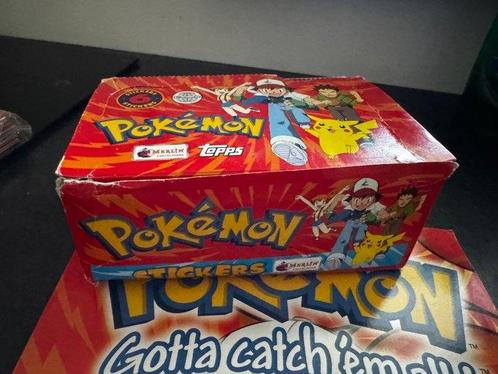 Pokémon - 100 Box - Pokémon Sticker Album and Box - Various, Hobby en Vrije tijd, Verzamelkaartspellen | Pokémon