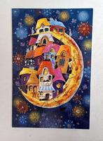 Nataliya Grinchenko (XX-XXI) - Moon City of Cats