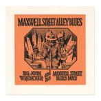 Crumb, Robert - 1 Silkscreen - Maxwell Street Alley Blues -, Nieuw