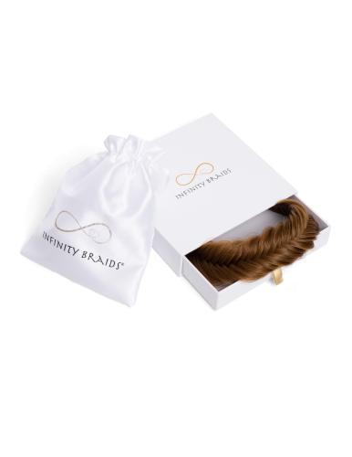Infinity Braids Jolie Apricot Amber (Haaraccessoires), Sieraden, Tassen en Uiterlijk, Uiterlijk | Haarverzorging, Nieuw, Verzenden