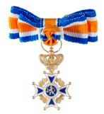 Miniatuur Oranje-Nassau Civiel Commandeur Dames in etui, Verzenden