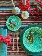 Indrukwekkend etnisch brokaat tafelkleed. - Tafelkleed - 270