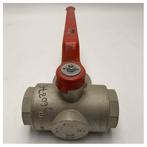 Bieden: Stainless Steel 3-Way Ball Valve DN50 / 2 Inch for, Ophalen of Verzenden, Nieuw, Kombuis en Sanitair, Zeilboot of Motorboot