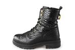 Omoda Veterboots in maat 38 Zwart | 10% extra korting, Verzenden, Zwart, Omoda, Overige typen