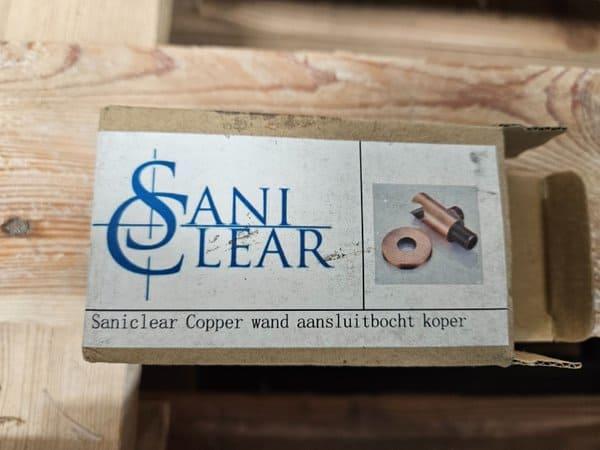 Saniclear Plus handdouche houder geborsteld koper, Doe-het-zelf en Verbouw, Sanitair, Douche, Nieuw, Koper, Ophalen of Verzenden