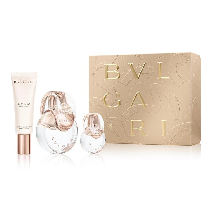 Bvlgari Omnia Crystalline 100 ml Eau de Toilette Geschenkset, Sieraden, Tassen en Uiterlijk, Uiterlijk | Parfum, Verzenden