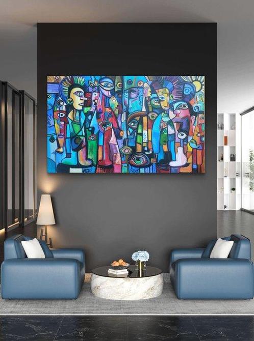 ASH - We are watching, Antiek en Kunst, Kunst | Schilderijen | Modern