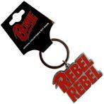 David Bowie Rebel Rebel Red - Sleutelhanger off. merchandise, Verzamelen, Ophalen of Verzenden, Nieuw, Gebruiksvoorwerp