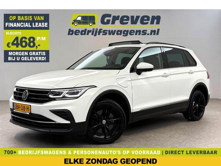 Volkswagen Tiguan 1.4 TSI eHybrid 225PK R-Line | Pano | IQ, Auto's, Volkswagen, Te koop, Automaat, Financial lease, Hybride Elektrisch/Benzine