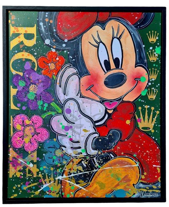 MoonTje - Shy Minnie Loves Rolex., Antiek en Kunst, Kunst | Schilderijen | Modern