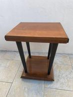 Tafel - Hout, Metaal - rollend dessert, Antiek en Kunst, Curiosa en Brocante