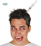 Diadeem met injectiespuit, Hobby en Vrije tijd, Verzenden, Nieuw, Feestartikel