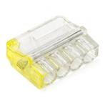Lasklem | Q-link | 4 polig (1 tot 2.5 mm², 10 stuks), Doe-het-zelf en Verbouw, Elektra en Kabels, Verzenden, Nieuw