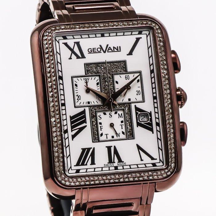 GEOVANI - Swiss Diamond Watch - GOC501-CC-D-1 - Zonder, Sieraden, Tassen en Uiterlijk, Horloges | Heren