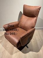 Relax en sta-op stoel OUTLET, nergens goedkoper, Minder dan 75 cm, Nieuw, Leer, Ophalen of Verzenden