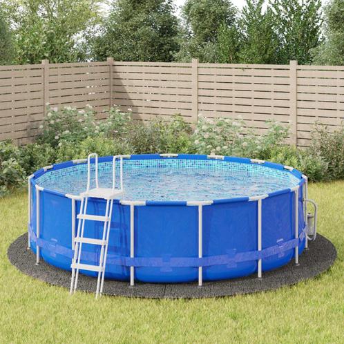 vidaXL Zwembadgrondzeil Ø500 cm polyester geotextiel, Tuin en Terras, Zwembad-toebehoren, Nieuw, Verzenden