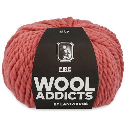 WoolAddicts Fire - 48 roos - Merinowol Garen, Hobby en Vrije tijd, Breien en Haken, Ophalen of Verzenden