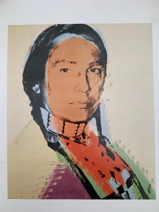 Andy Warhol - King and McGaw - Andy Warhol American Indian -, Antiek en Kunst, Kunst | Tekeningen en Foto's