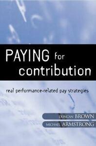 Paying for contribution: real performance-related pay, Boeken, Taal | Engels, Gelezen, Verzenden