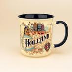 Beker - Mok Vintage City Ornaments Holland - Wit, Ophalen of Verzenden, Nieuw