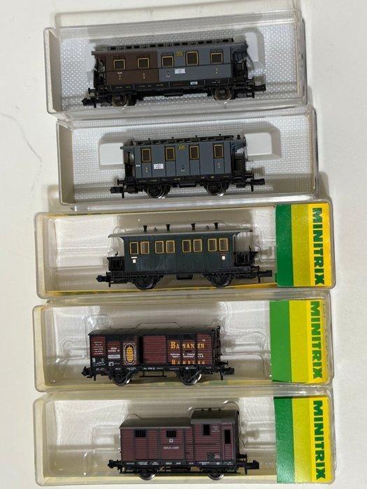Fleischmann, Minitrix N - 8814, 8832, 51/3002. 13431k, 13640, Hobby en Vrije tijd, Modeltreinen | N-Spoor