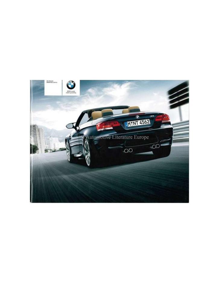 2008 BMW M3 CABRIOLET BROCHURE NEDERLANDS, Boeken, Auto's | Folders en Tijdschriften, BMW