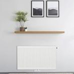 H90 x B60 T33 - Paneelradiator C8 geribbelde voorzijde Wit, Doe-het-zelf en Verbouw, Verwarming en Radiatoren, Ophalen of Verzenden
