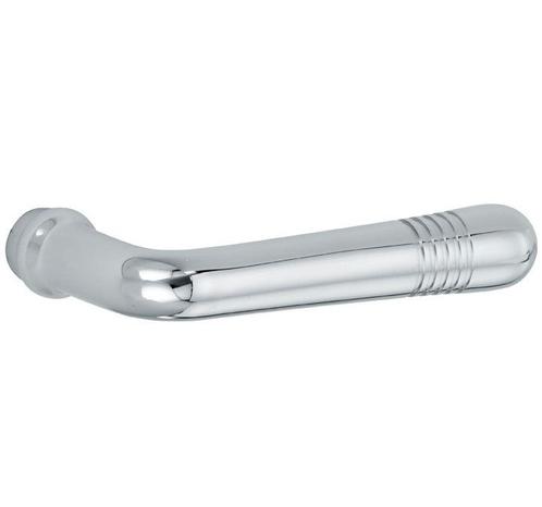 Deurklink Art-Deco glans chroom, Doe-het-zelf en Verbouw, Hang- en Sluitwerk, Verzenden