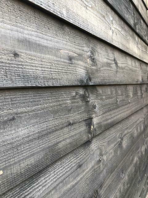 PRIJSVERLAGING | zwart zweeds rabat geimpregneerd vuren, Doe-het-zelf en Verbouw, Hout en Planken, 300 cm of meer, Plank, Nieuw