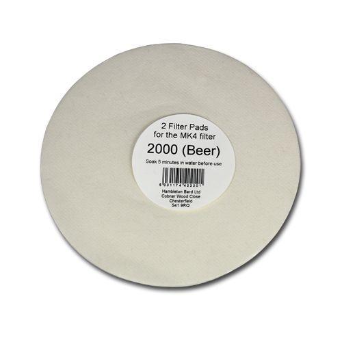 West Kin Look - filter schijf grof 2-PACK (Stoken & Brouwen), Huis en Inrichting, Keuken | Potten en Pannen, Overige typen, Nieuw