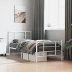 Bedframe 90x200 | Tijdloos Wit | Tweedekansje, Huis en Inrichting, Slaapkamer | Bedden, 90 cm, Eenpersoons, Nieuw, Ophalen of Verzenden