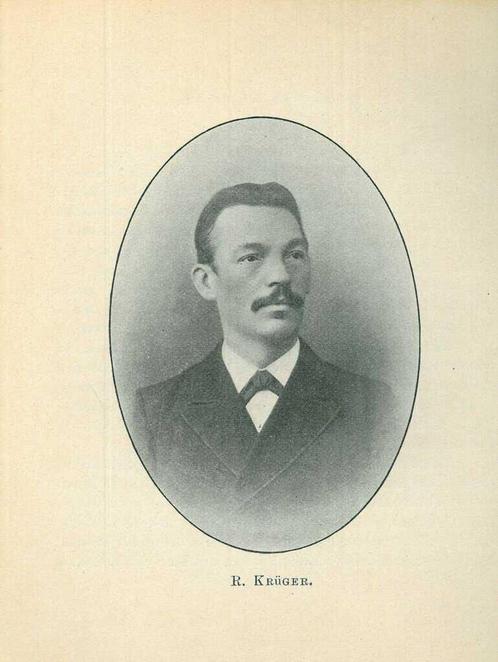 Portrait of Carl Richard Kruger, Antiek en Kunst, Kunst | Etsen en Gravures