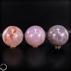Elegante bolset uit Brazilië – rozenkwarts, rookkwarts &