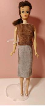 Mattel - Barbiepop Brunette Ponytail - V.S., Antiek en Kunst, Antiek | Speelgoed
