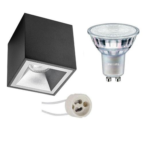 Voordeelset: Opbouwspot Set - Pragmi Cliron Pro - GU10, Huis en Inrichting, Lampen | Spots, Plafondspot of Wandspot, Nieuw, Led