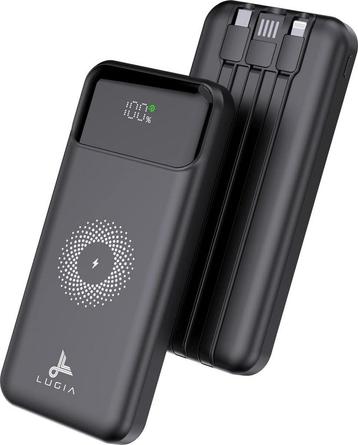 Lugia Powerbank UP 20.000 mAh - Draadloos Opladen - beschikbaar voor biedingen