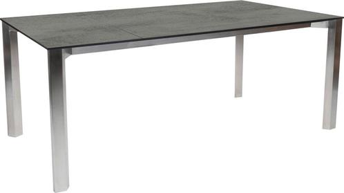 Stern Penta Uittrekbare tafel 160/210x100 cm Roestvrij, Tuin en Terras, Tuintafels, Ophalen of Verzenden