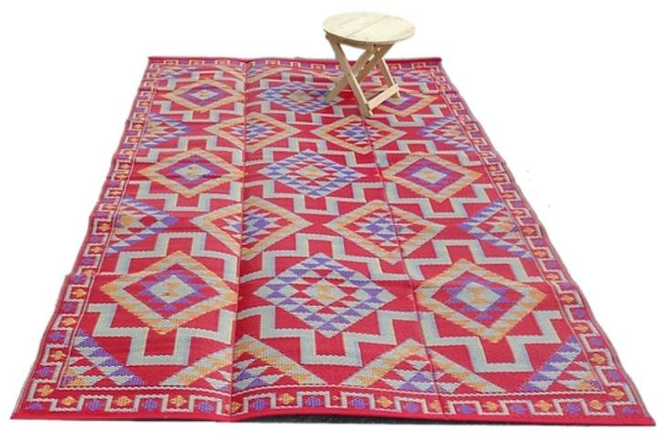 Aztec | Kunststof buitentapijt, Caravans en Kamperen, Kampeeraccessoires, Verzenden