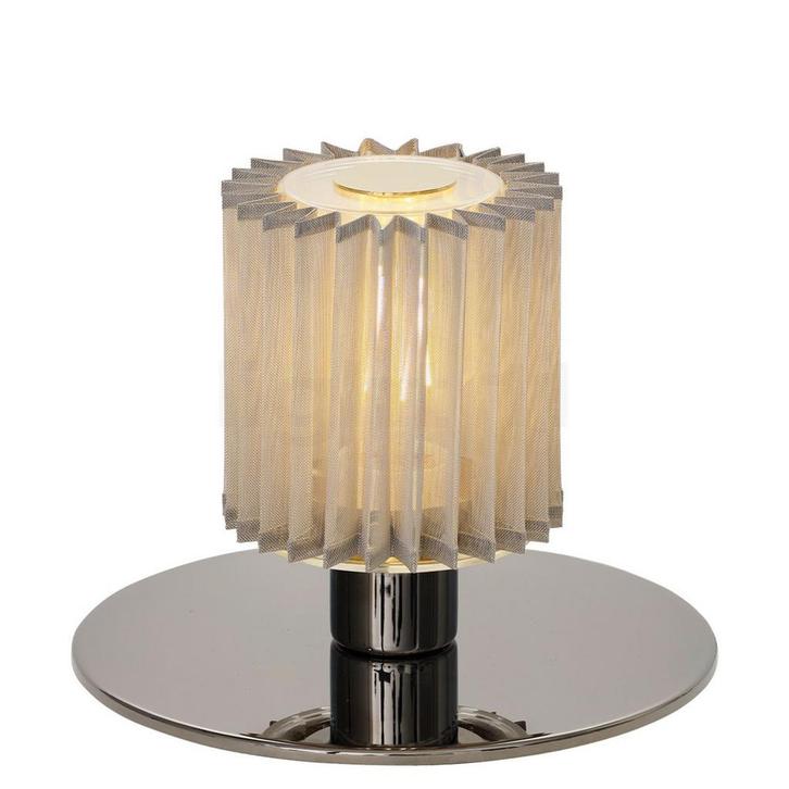 DCW In the Sun Tafellamp, hoofd zilver/voet zilver, Huis en Inrichting, Lampen | Tafellampen, Nieuw, Verzenden